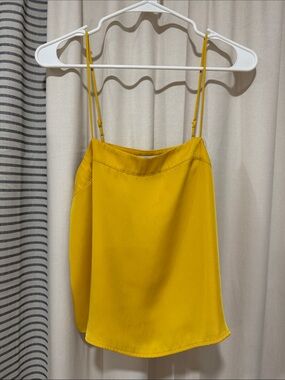Express Yellow Spaghetti Strap Cami